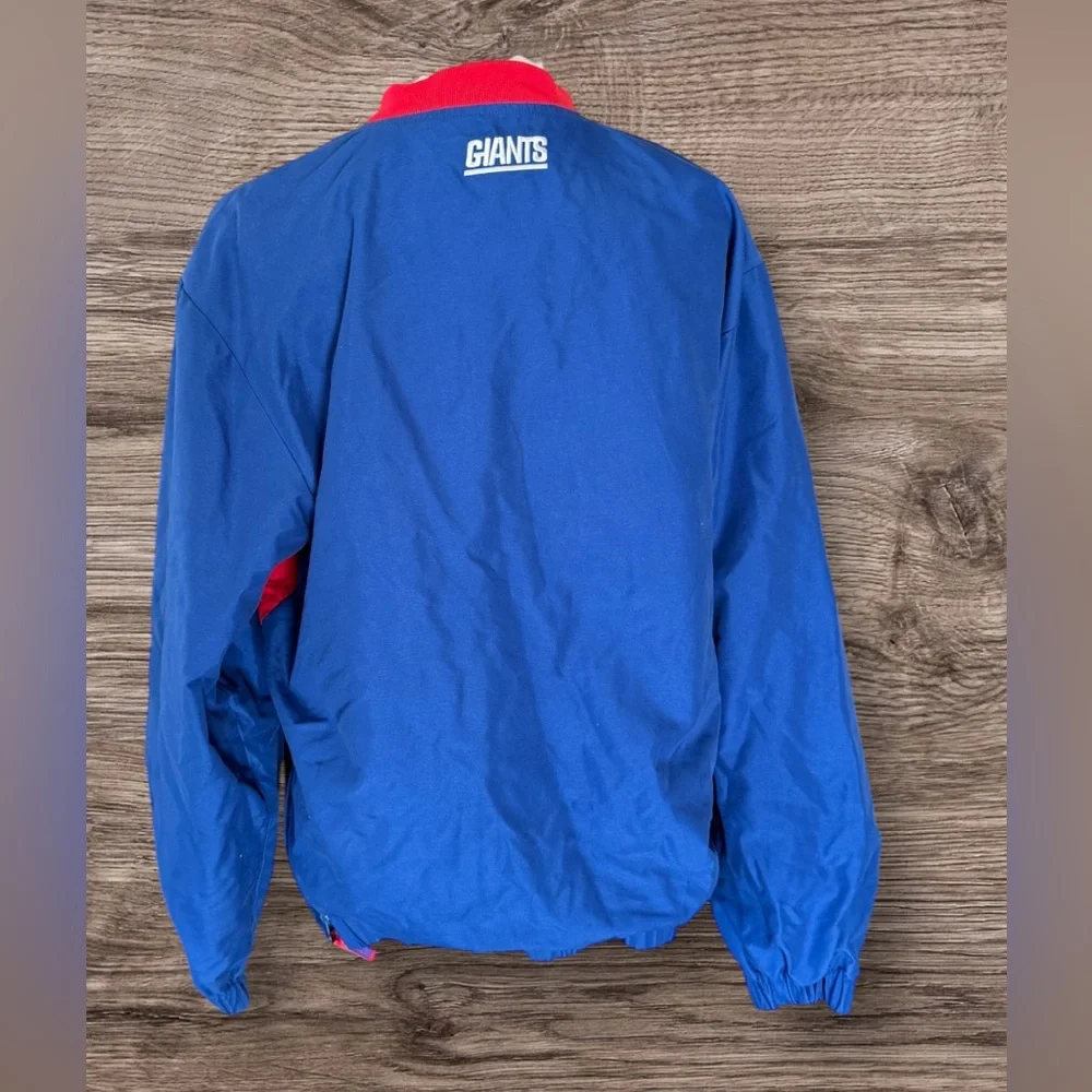EUC Vintage NFL NY Giants Embroidered Varsity Pullover